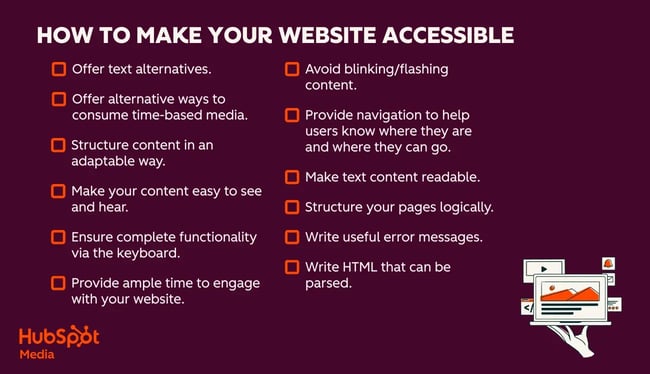 website accessibility, how to make your website accessible
